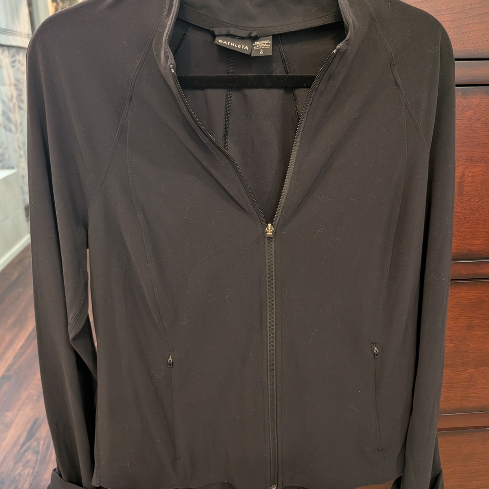 Athleta Women's Black Salutation Jacket Large